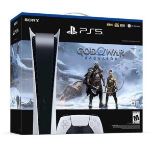 Sony PlayStation 5 PS5 Digital Edition God of War Ragnarök (JPN Plug) Console Bundle CFIJ-10005