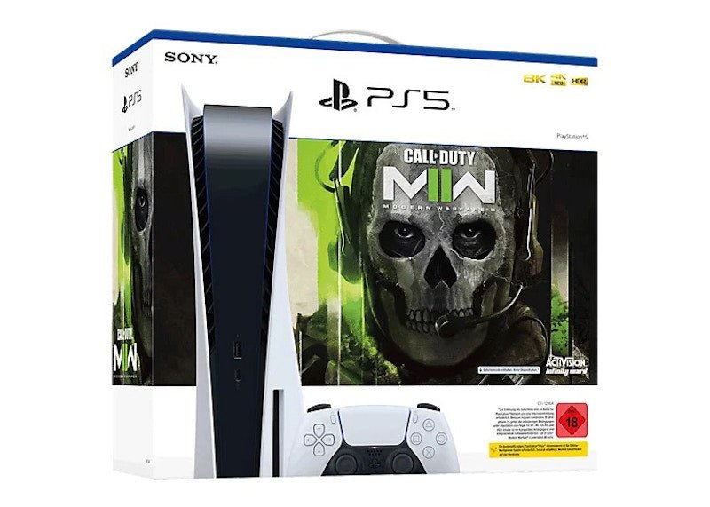 sony playstation 5 ps5 disc edition call of duty modern warfare ii (eu plug) console bundle Sony PlayStation 5 PS5 Disc Edition Call of Duty Modern Warfare II (EU Plug) Console Bundle