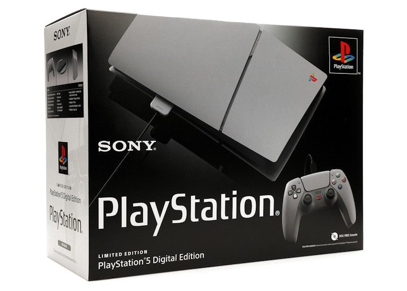 sony playstation 5 ps5 slim digital edition 30th anniversary limited edition bundle (us plug) sony playstation 5 ps5 slim digital edition 30th anniversary limited edition bundle (us plug)