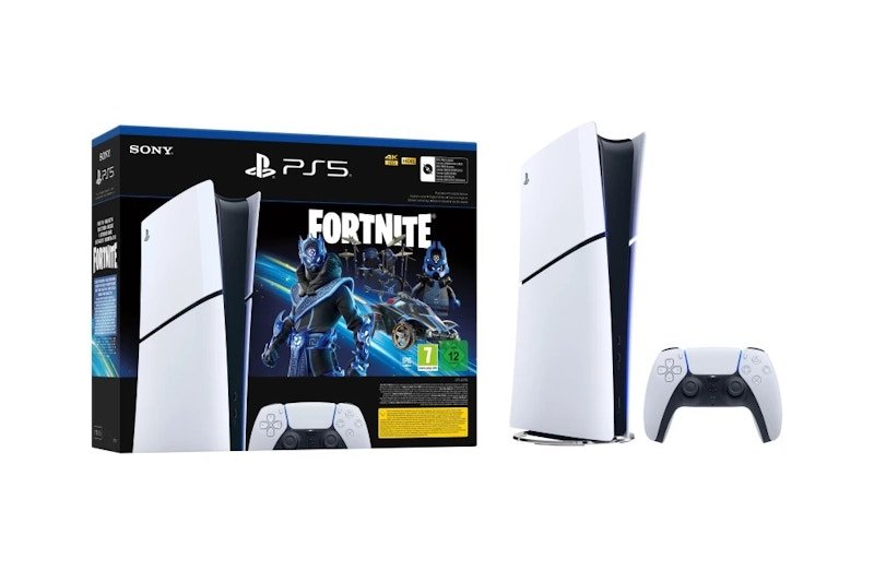 sony playstation 5 ps5 slim digital fortnite cobalt star console (eu plug) Sony PlayStation 5 PS5 Slim Digital Fortnite Cobalt Star Console (EU Plug)
