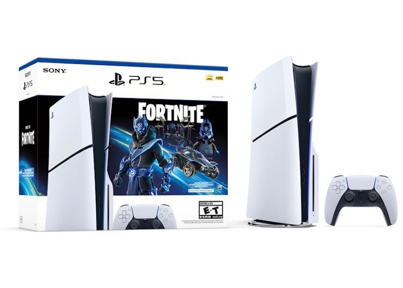 sony playstation 5 ps5 slim ultra hd blu ray fortnite cobalt star console (us plug) 1000045133 Sony PlayStation 5 PS5 Slim Ultra HD Blu-ray Fortnite Cobalt Star Console (US Plug) 1000045133