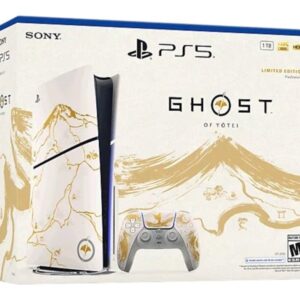 Sony PlayStation 5 PS5 Slim Ultra HD Ghost of Yotei Gold Limited Edition Bundle (EU Plug)