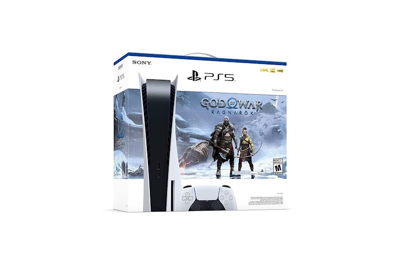 sony playstation 5 ps5 blu ray edition god of war ragnarök (us plug) console bundle Sony PlayStation 5 PS5 Blu-ray Edition God of War Ragnarök (US Plug) Console Bundle