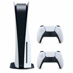Sony Sony Playstation 5 PS5 Disc Console with Extra DualSense Wireless Controller Bundle (US Plug) 3005718-3005715/3006634