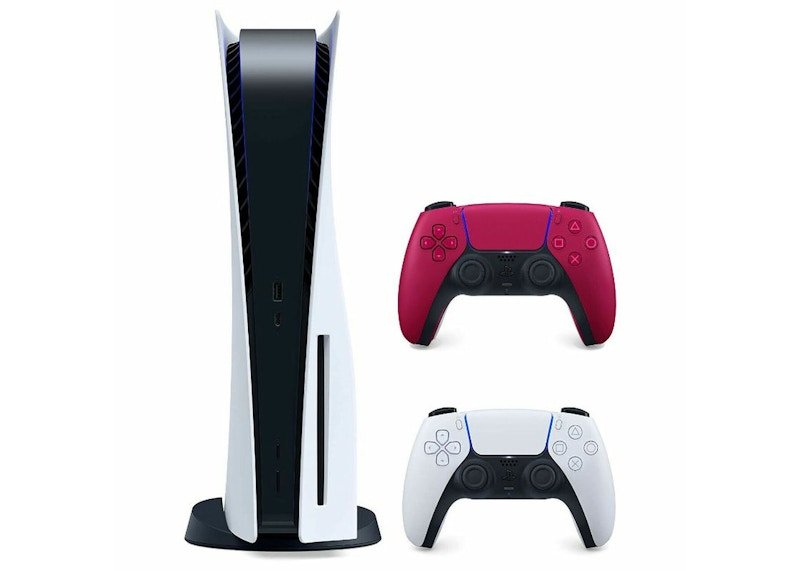 sony sony playstation 5 ps5 disc console with extra dualsense wireless controller bundle (us plug) 3005718 3006393/3006634 Sony Sony Playstation 5 PS5 Disc Console with Extra DualSense Wireless Controller Bundle (US Plug) 3005718-3006393/3006634