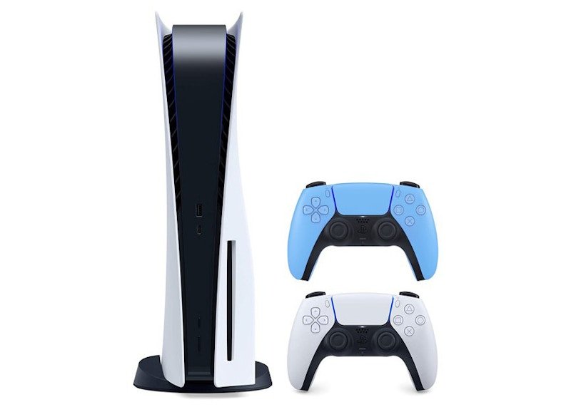 sony sony playstation 5 ps5 disc console with extra dualsense wireless controller bundle (us plug) 3005718 3006394/3006634 Sony Sony Playstation 5 PS5 Disc Console with Extra DualSense Wireless Controller Bundle (US Plug) 3005718-3006394/3006634