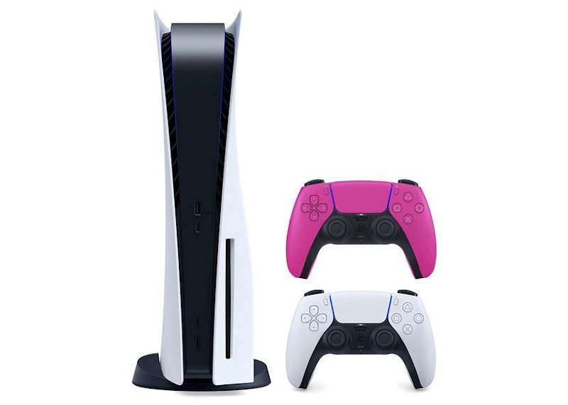 sony sony playstation 5 ps5 disc console with extra dualsense wireless controller bundle (us plug) 3005718 3006395/3006634 Sony Sony Playstation 5 PS5 Disc Console with Extra DualSense Wireless Controller Bundle (US Plug) 3005718-3006395/3006634