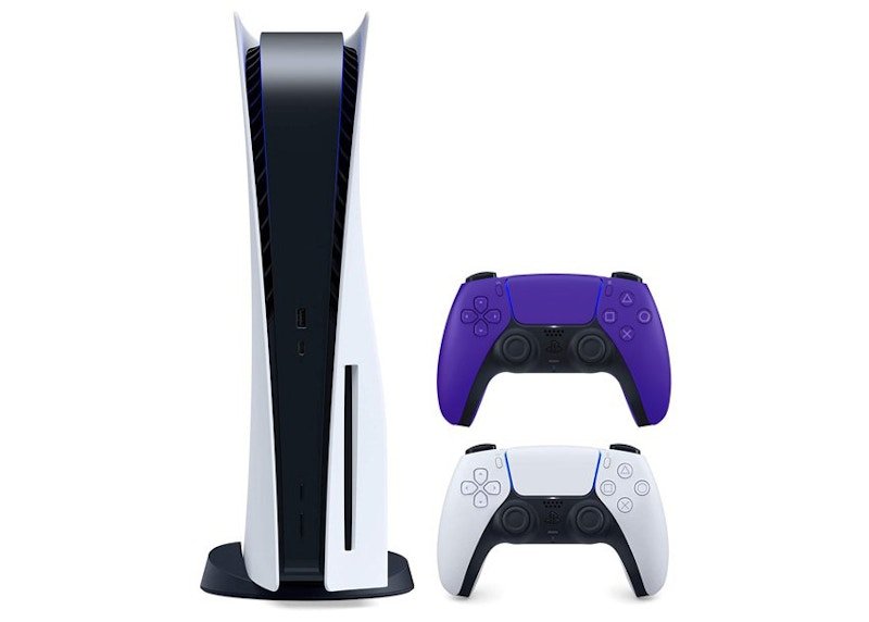 sony sony playstation 5 ps5 disc console with extra dualsense wireless controller bundle (us plug) 3005718 3006396/3006634 Sony Sony Playstation 5 PS5 Disc Console with Extra DualSense Wireless Controller Bundle (US Plug) 3005718-3006396/3006634