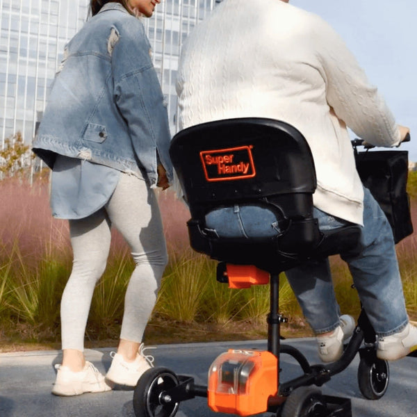 superhandy foldable all terrain gut112 mobility scooter 48v 2ah battery