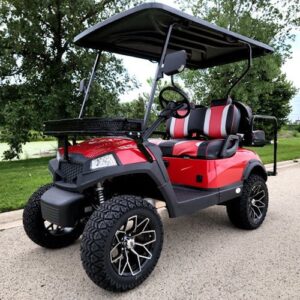 terminator 48v electric golf cart four seater brand new – massive rims/tires flip seat & optionally fully loaded – cargo edition