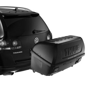thule transporter combi tilt down hitch cargo box – 665c