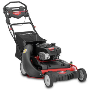 troy bilt 12abw3t6766 28 in. cutting deck self propelled lawn mower