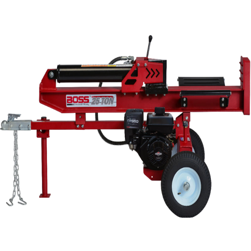 boss industrial 27 ton gas log splitter wd27t bundle boss industrial 27 ton gas log splitter wd27t bundle