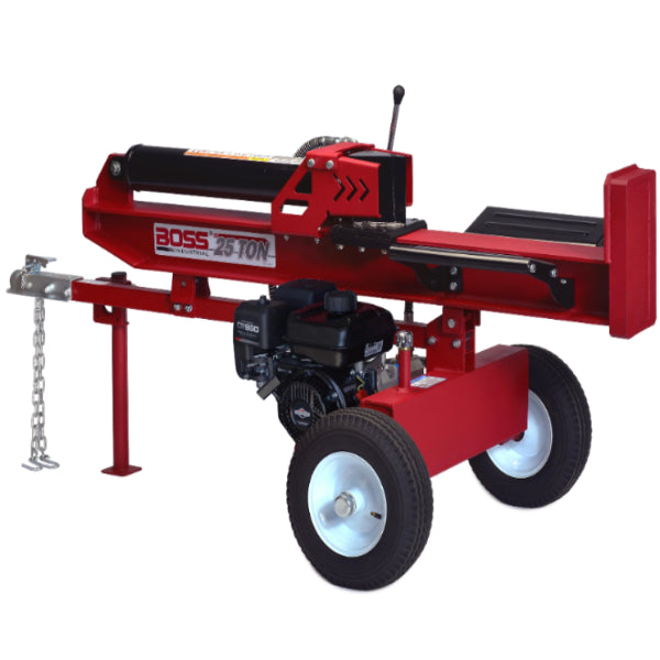 boss industrial 27 ton gas log splitter wd27t boss industrial 27 ton gas log splitter wd27t