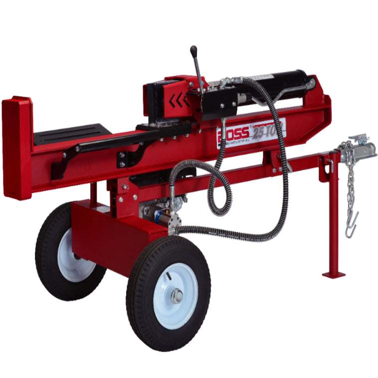boss industrial 27 ton gas log splitter wd27t bundle boss industrial 27 ton gas log splitter wd27t bundle