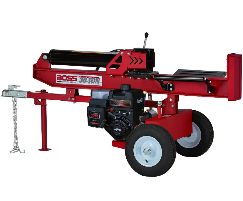 boss industrial 32 ton gas log splitter wd32t boss industrial 32 ton gas log splitter wd32t