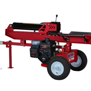 boss industrial 32 ton horizontal/vertical gas log splitter (wd32t)