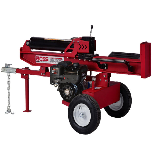 boss industrial 37 ton gas log splitter wd37t boss industrial 37 ton gas log splitter wd37t