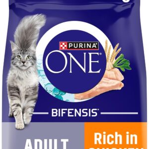 purina one bifensis adult dry cat food chicken 7.5kg pack