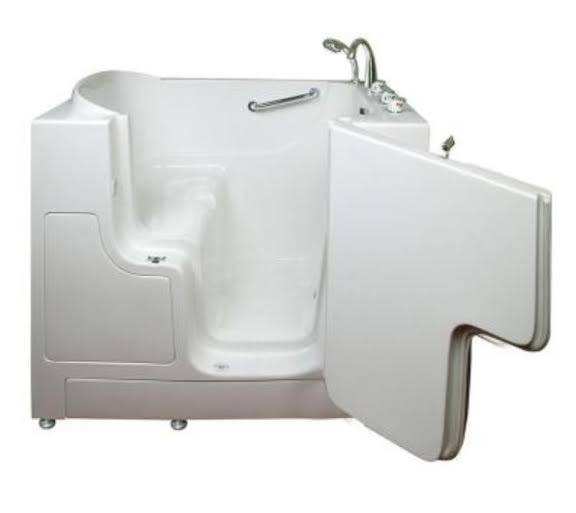 wheelchair accessible avora bath walk in right hand soaker tub