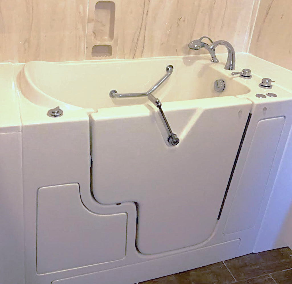 wheelchair accessible avora bath walk in right hand soaker tub