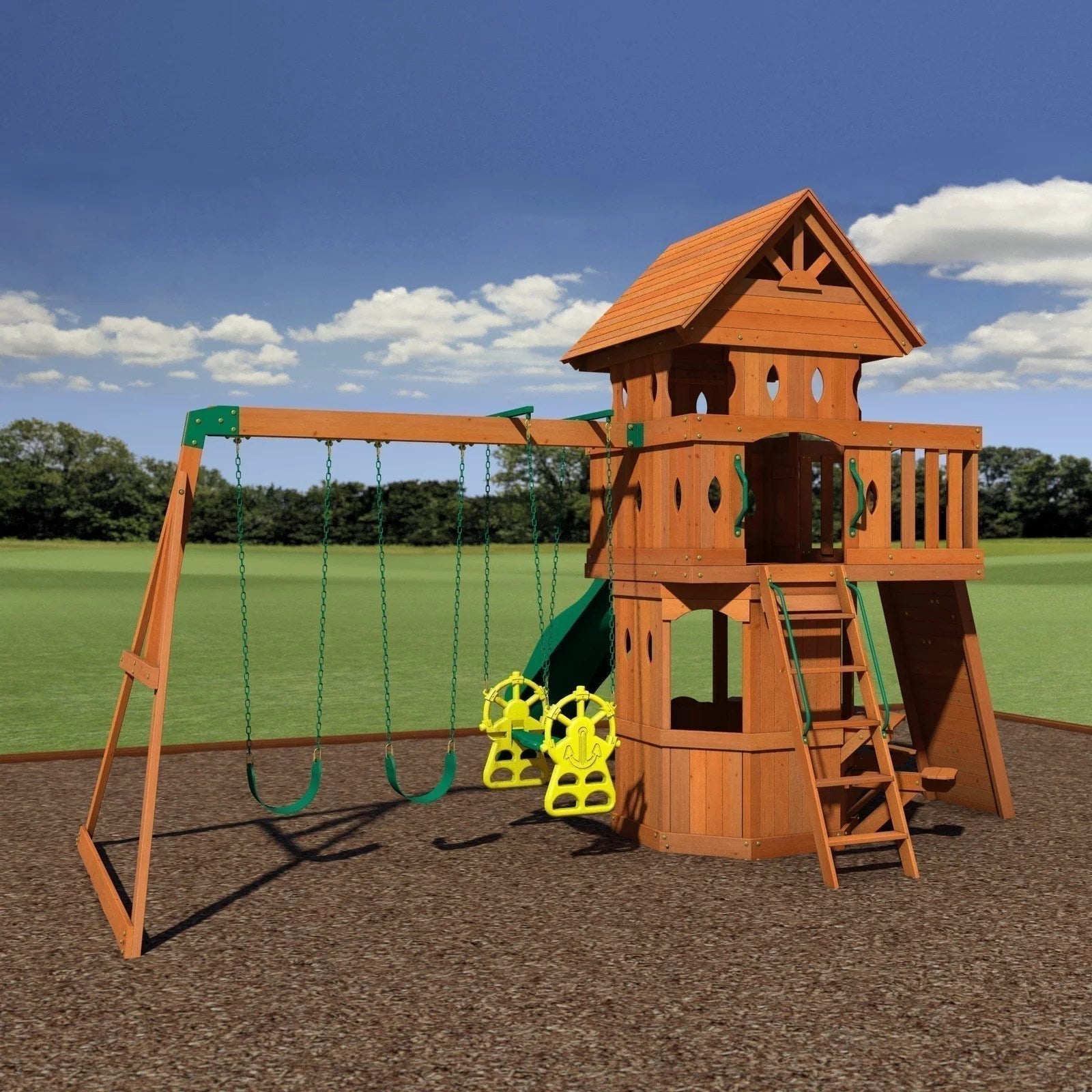 woodland swing set woodland swing set