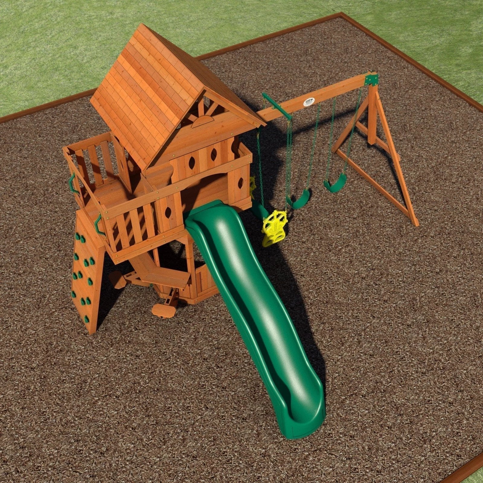 woodland swing set woodland swing set
