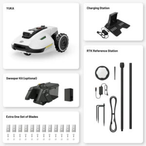 mammotion yuka perimeter wire free robot lawn mower