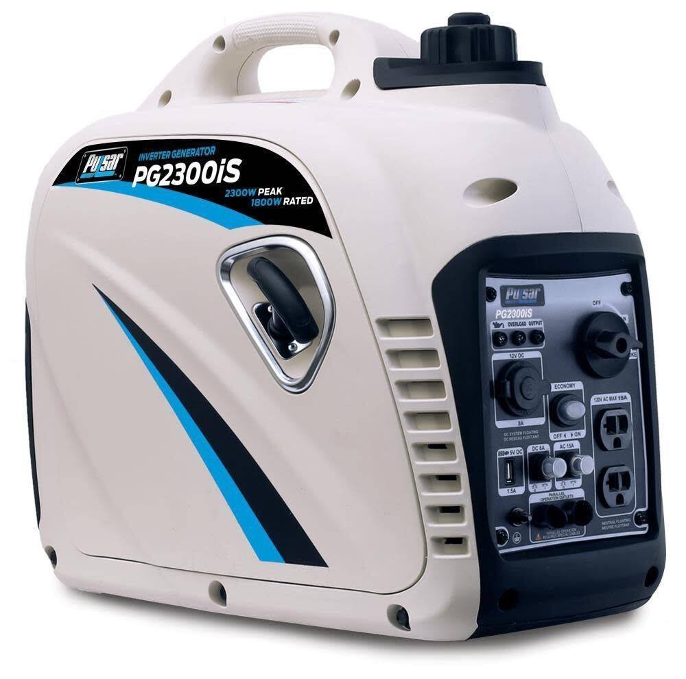 pulsar 2,300 watt/1,800 watt gasoline powered recoil start inverter generator pulsar 2,300 watt/1,800 watt gasoline powered recoil start inverter generator
