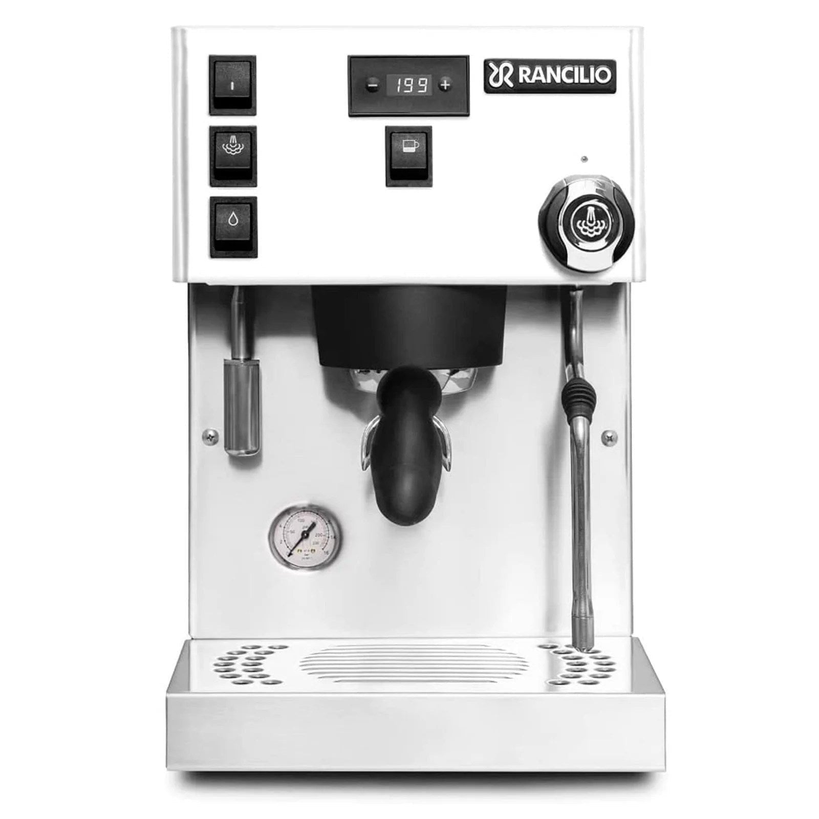 rancilio silvia pro x dual boiler espresso machine – white rancilio silvia pro x dual boiler espresso machine – white