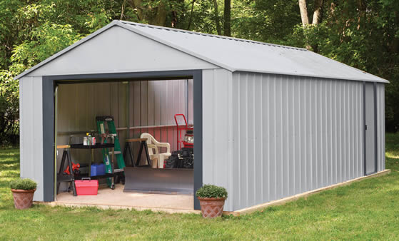 Arrow 14x21 Murryhill Garage Assembled In The Backyard Arrow 14x21 Murryhill Garage Assembled In The Backyard