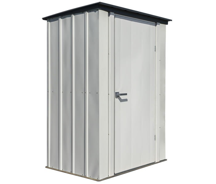 arrow 4×3 spacemaker patio shed kit – gray arrow 4×3 spacemaker patio shed kit – gray