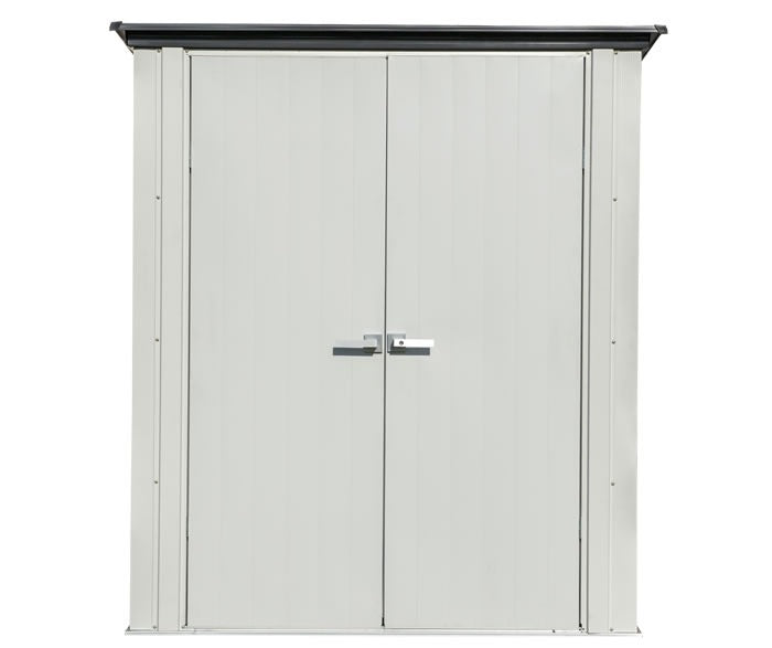 arrow 5×3 spacemaker patio shed kit – gray arrow 5×3 spacemaker patio shed kit – gray