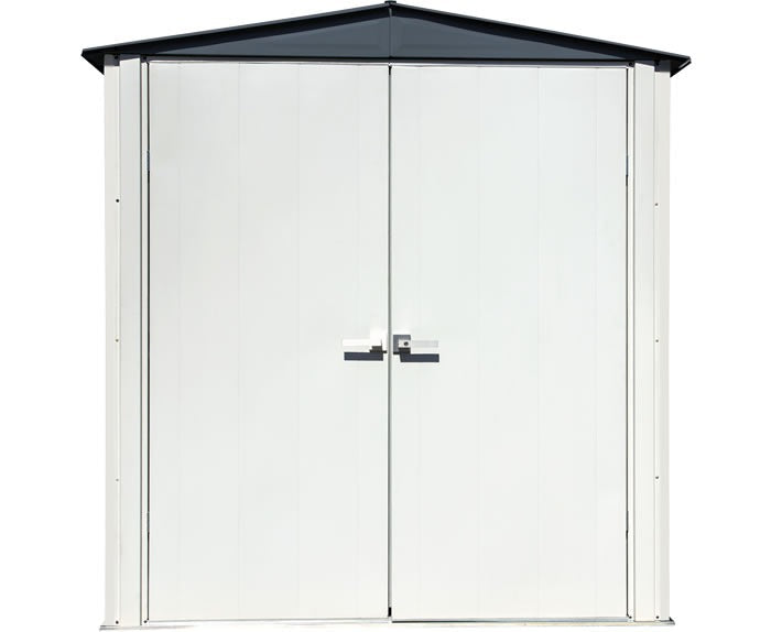 arrow 6×3 spacemaker patio shed kit – gray arrow 6×3 spacemaker patio shed kit – gray