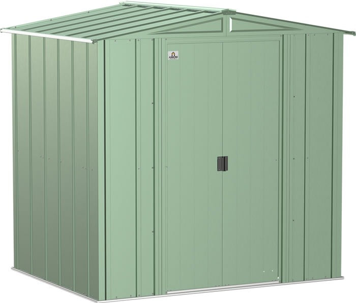 arrow 6×5 classic steel shed kit – sage green arrow 6×5 classic steel shed kit – sage green