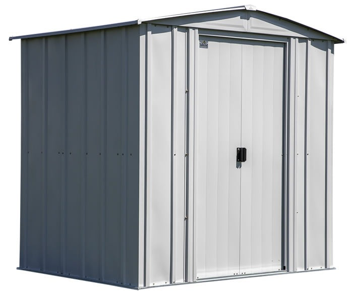 arrow 6×5 classic steel shed kit – flute gray arrow 6×5 classic steel shed kit – flute gray