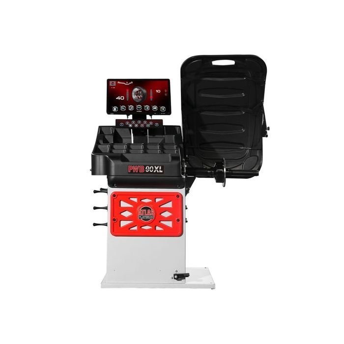 atlas platinum pwb90xl 3d video wheel balancer with laser line