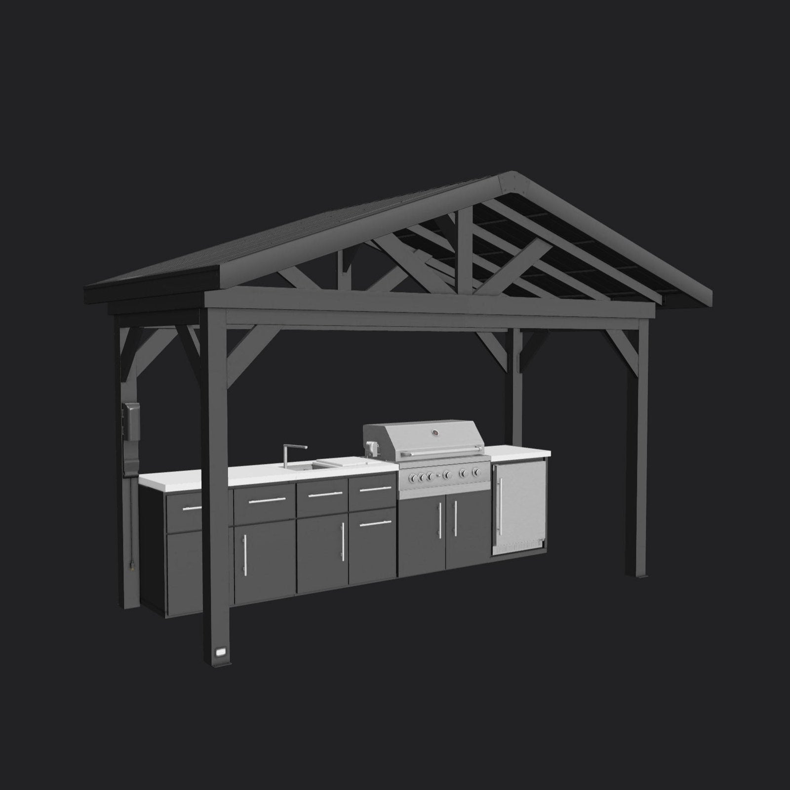 lancaster linear outdoor kitchen lancaster linear outdoor kitchen