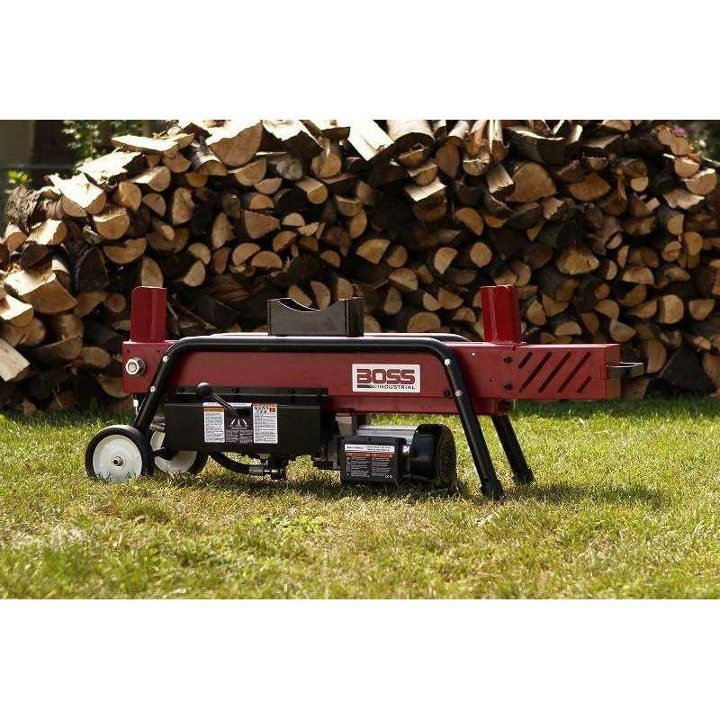 8 ton boss industrial dual action electric log splitter (ed8t20)