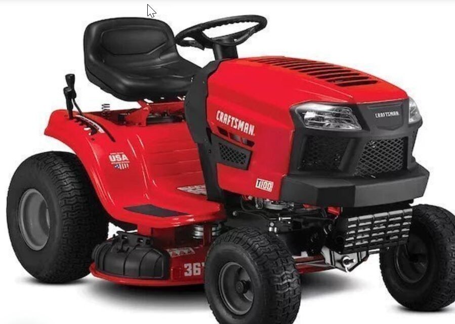 craftsman t100 36″ 11.5 hp riding lawn mower craftsman t100 36″ 11.5 hp riding lawn mower