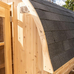 dundalk canadian timber harmony barrel sauna ctc22w dundalk canadian timber harmony barrel sauna ctc22w