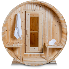 dundalk canadian timber serenity barrel sauna ctc2245w dundalk canadian timber serenity barrel sauna ctc2245w