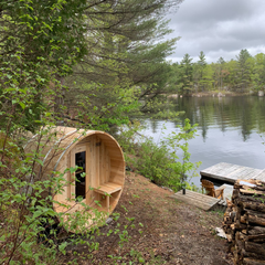 dundalk canadian timber serenity barrel sauna ctc2245w dundalk canadian timber serenity barrel sauna ctc2245w