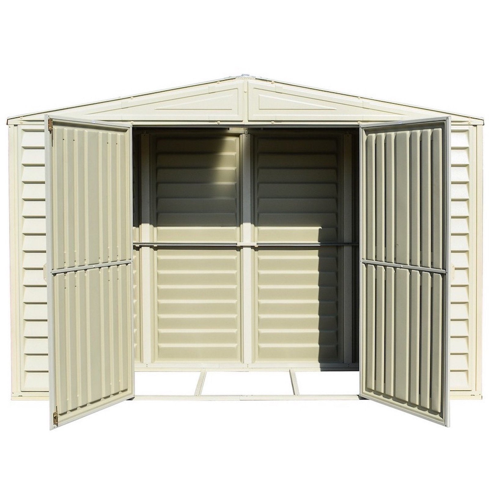 Duramax Sheds Duramax 10 5ft X 3ft Sidepro Vinyl Shed With Foundation Kit 31134252040376