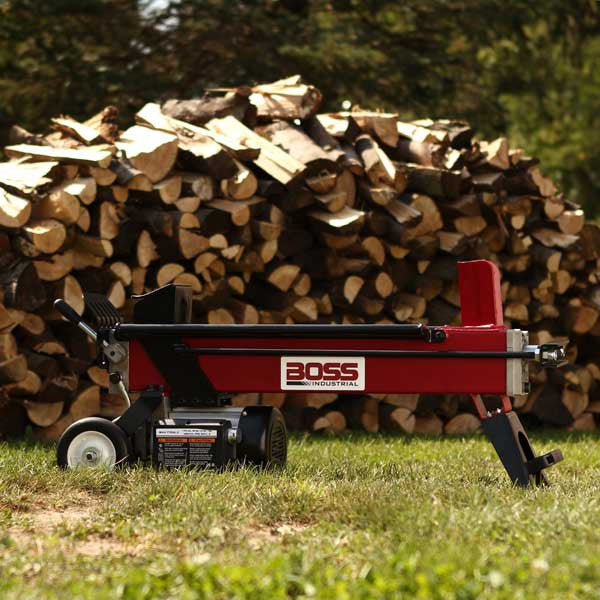 boss industrial 5 ton electric log splitter – ec5t20 boss industrial 5 ton electric log splitter – ec5t20