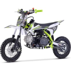 mototec x1 110cc 4 stroke gas dirt bike green