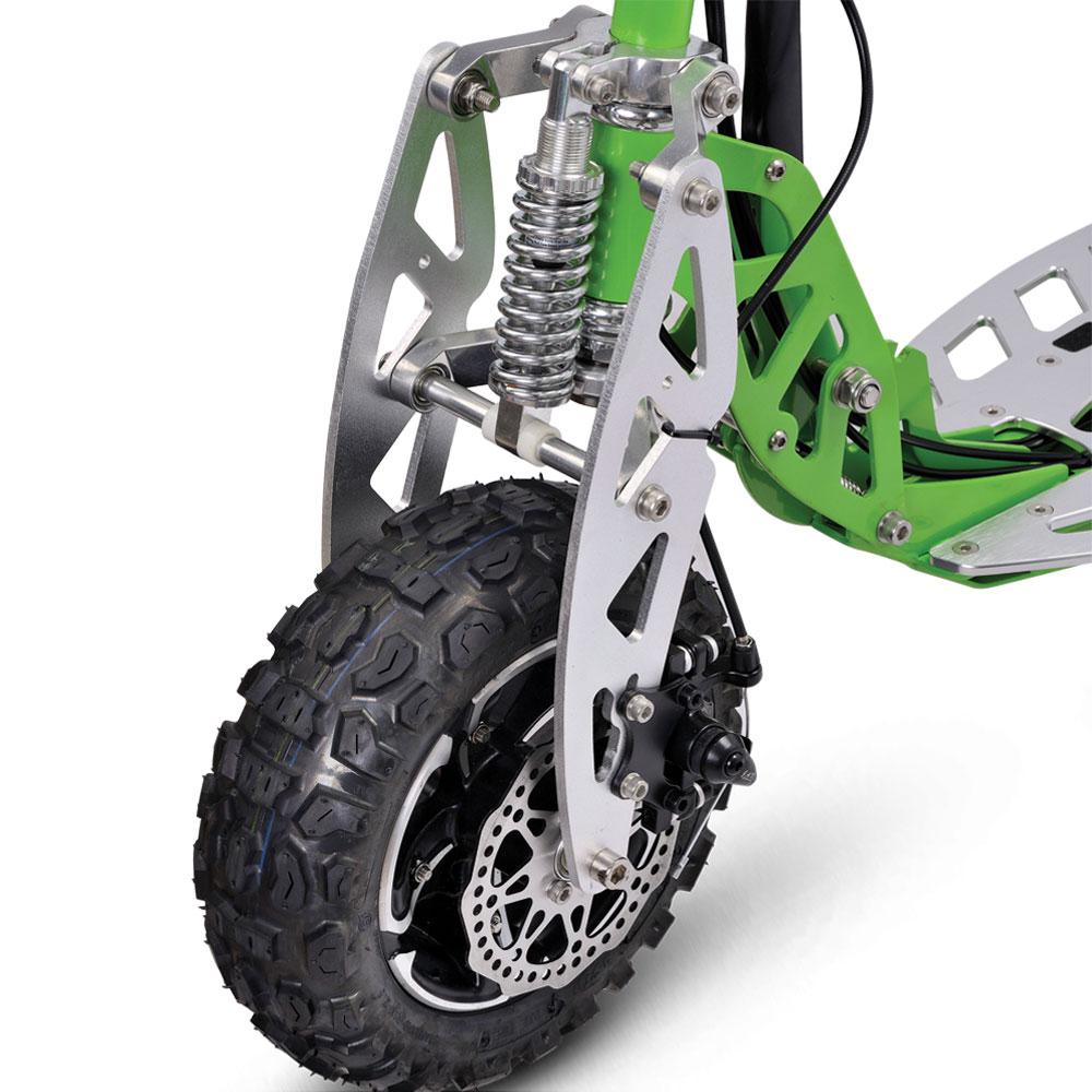 mototec uberscoot evo 70x green speed gas scooter