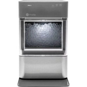 ge profile – opal 2.0 24 lb. portable ice maker with nugget ice production and built in wifi – stainless steel