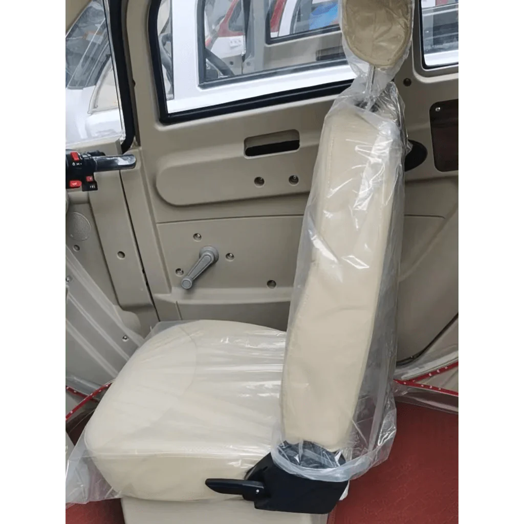 gio golf enclosed mobility scooter 60v 1200w, top speed 18mph, range up to 30 miles, backup camera, heater, fan, alarm, media center, 500lb load capacity