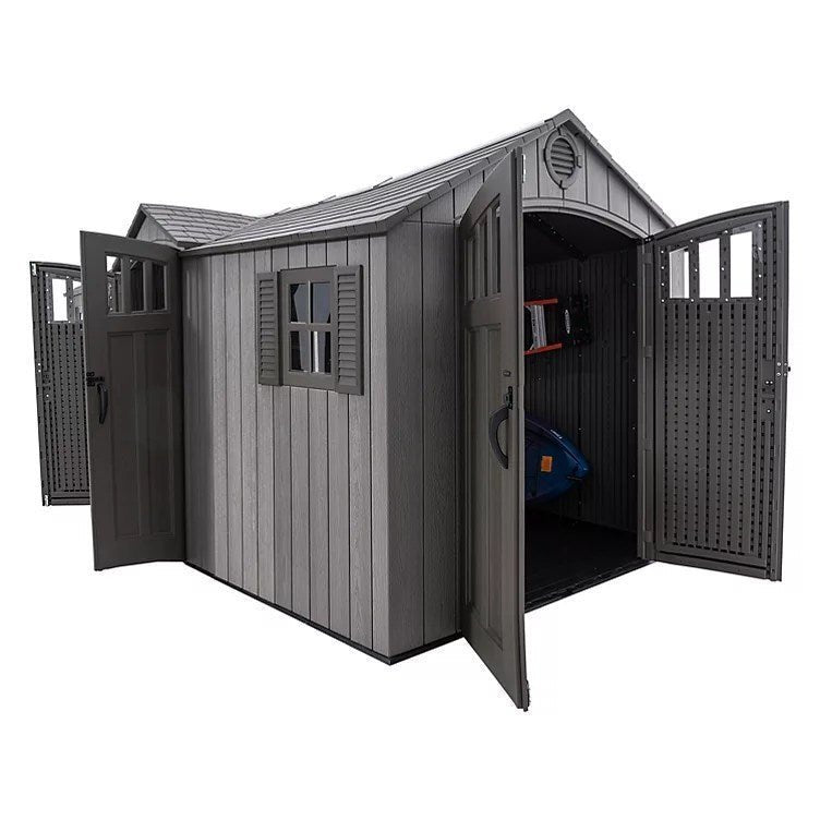 lifetime 15 ft. x 8 ft. outdoor storage shed lifetime 15 ft. x 8 ft. outdoor storage shed
